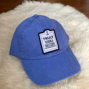 NWOT Truly Vodka Seltzer Denim Hat